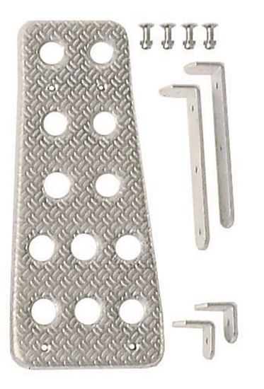 SPARCO DEAD PEDAL EMBOSSED TAPERED SI