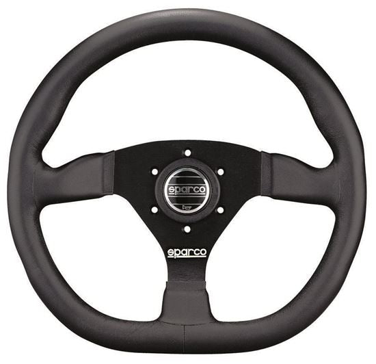 SPARCO STEERING WHEEL L360 RING SUEDE BLACK