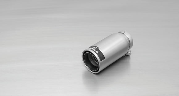 Remus Universal Sport Exhaust 84mm Street Race Straight w/Carbon Ins & Adj Clamp Tail Pipe (Single)