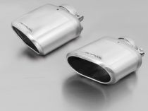 Remus 2017 Seat Leon Cupra 300 5 Door 133x85mm Angled Chromed Tail Pipe Set