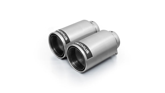 Remus 2017 Volkswagen GTI Mk VII 2.0L TSI Axle Back Exhaust w/Conn Tube/Polished Tail Pipe Set