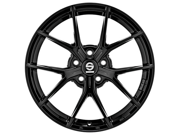 OZ SPARCO PODIO 17 X 7.5 +45 5 X 114.3 CB73.1 GLOSS BLACK