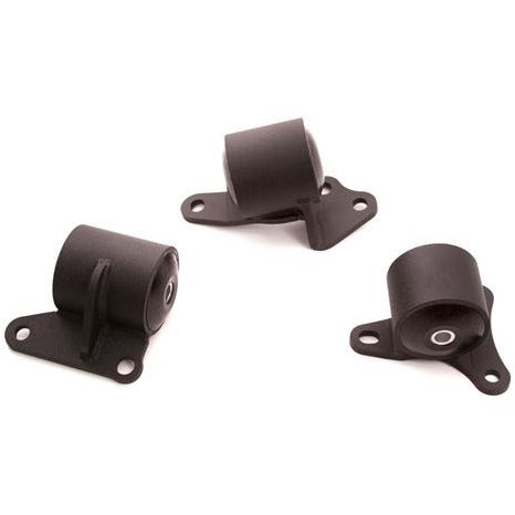 Innovative 92-96 Prelude F-Series/H-Series Black Steel Mounts 95A Bushings (Auto Chassis/Trans)