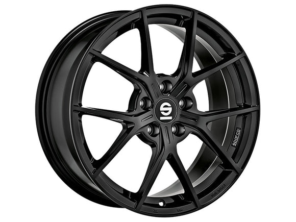 OZ SPARCO PODIO 17 X 7.5 +45 5 X 114.3 CB73.1 GLOSS BLACK
