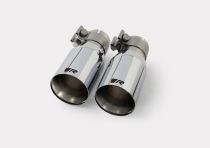 Remus 2012 Suzuki Swift Sport 1.6L (M16A) 90mm Straight Cut Chrome Tail Pipe Set (Pair)