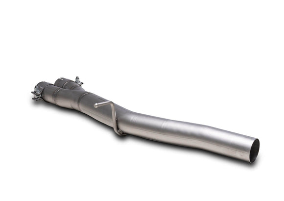 Remus 2017 Audi RS3 Sportback Quattro (w/o GPF) Axle Back Exhaust w/Frt Section/Carbon Tail Pipe Set