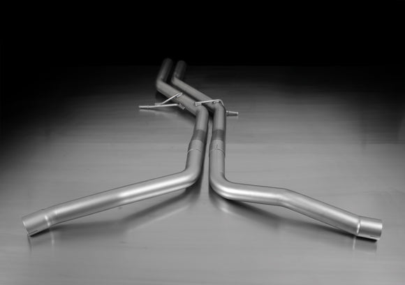 Remus 2007 Audi S5 Quattro Coupe (B8) 4.2L V8 Sport Exhaust Left w/84mm Tail Pipe Set/Frt Silencer