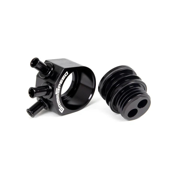 Grimmspeed Air/Oil Separator Black For Subaru 02-07 WRX 04-21 STI 04-08 FXT Grim