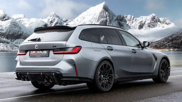 Remus 2021+ BMW M3 Competition Touring (G81) Axle Back Exhaust (Connection Tube & Tail Pipe Set Req)