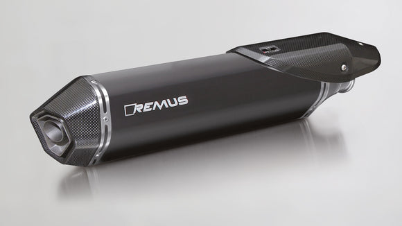 Remus 2017 KTM 1090 Adventure/1090 Adventure R (Euro 4) Hexacone Black Slip On w/Heat Shield