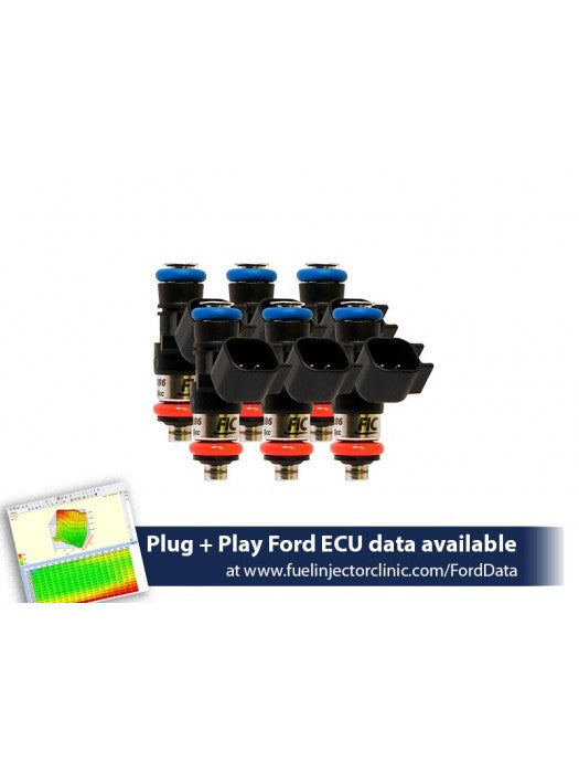 850CC (81 LBS/HR AT 43.5 PSI FUEL PRESSURE) FIC FUEL INJECTOR CLINIC INJECTOR SET FOR FORD RAPTOR (2017-2019) INJECTOR SETS