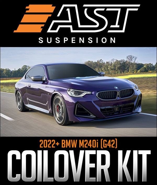 AST SUSPENSION 5100 COMPETITION SERIES COILOVERS: 2022+ BMW M240I (G42) - 0