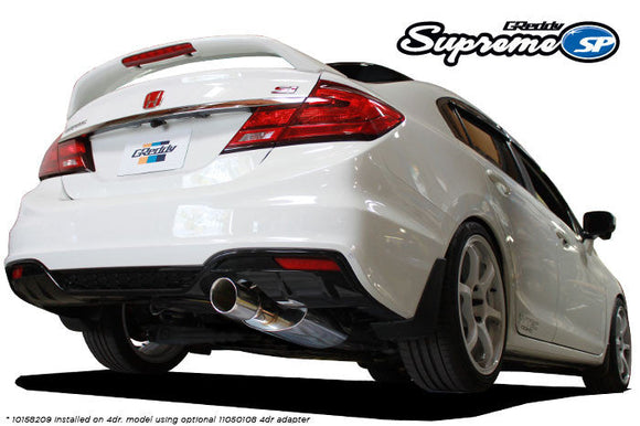 GReddy 12-15 Honda Civic Si Coupe 76mm Supreme SP Cat-Back Exhaust