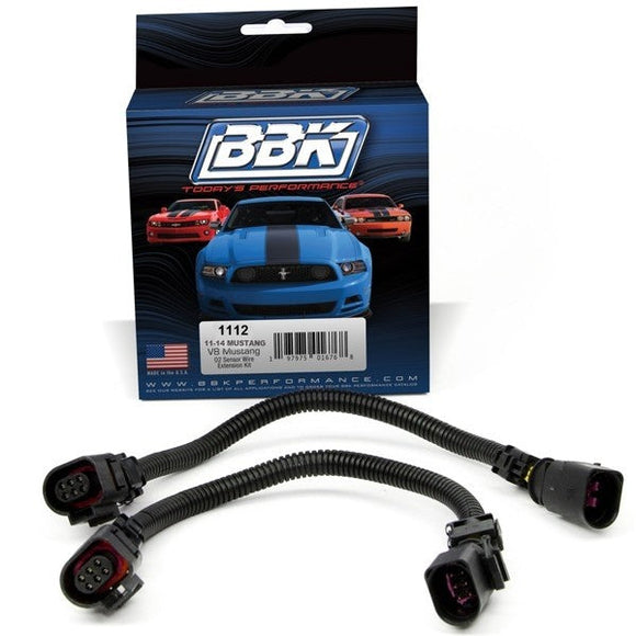 BBK 11-14 Mustang GT Front O2 Sensor Wire Harness Extensions 12 (pair)