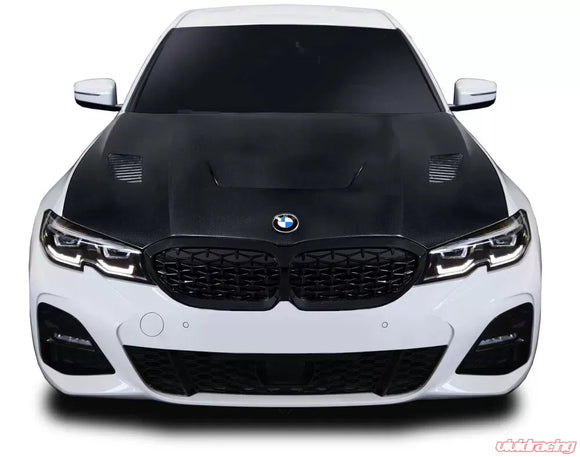 2019-2021 BMW 3 Series G20 Carbon Creations AF1 Look Hood - 1 Piece