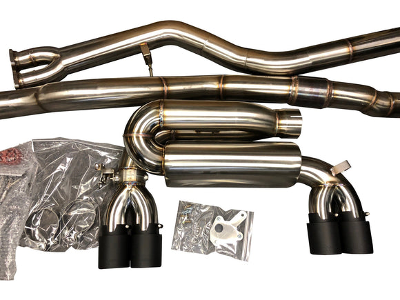 ACTIVE AUTOWERKE F8X M3 M4 SIGNATURE EXHAUST SYSTEM INCLUDES ACTIVE F-BRACE