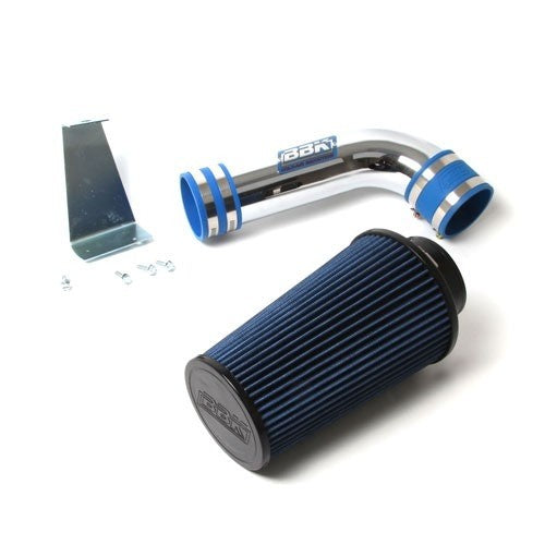 BBK 86-93 Mustang 5.0 Cold Air Intake Kit - Standard Style - Chrome Finish