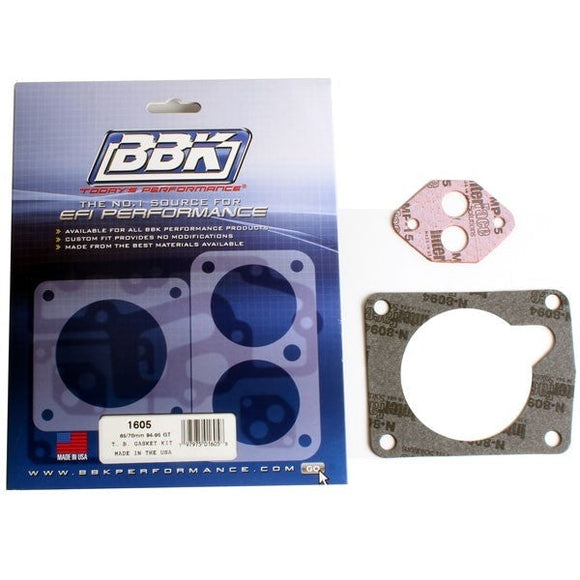 BBK 94-95 Mustang 5.0 65 70mm Throttle Body Gasket Kit