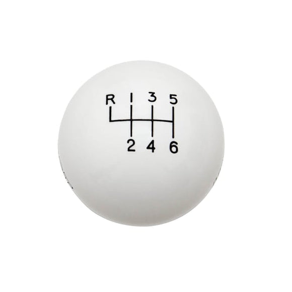 HURST CLASSIC 6-SPD KNOB 12MMx1.25 WHT