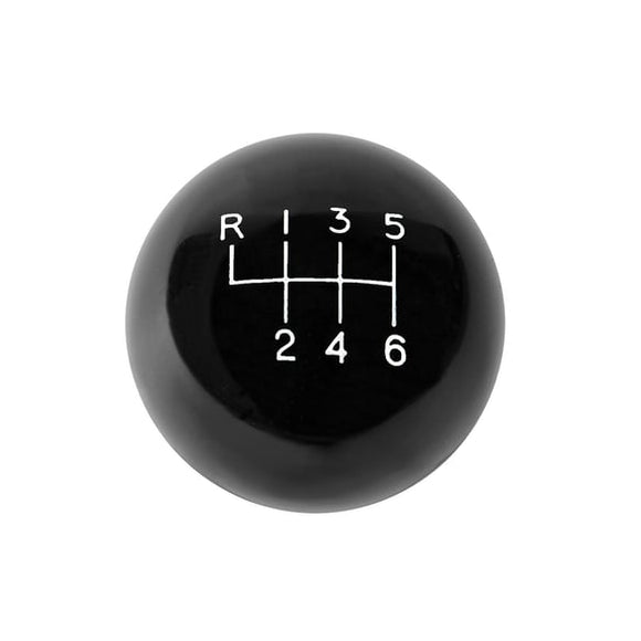 HURST CLASSIC 6-SPD KNOB 12MMx1.25 BLK