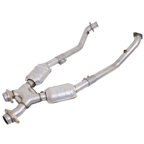 BBK 99-04 Mustang 4.6 GT / Cobra High Flow X Pipe With Catalytic Converters - 2-1/2