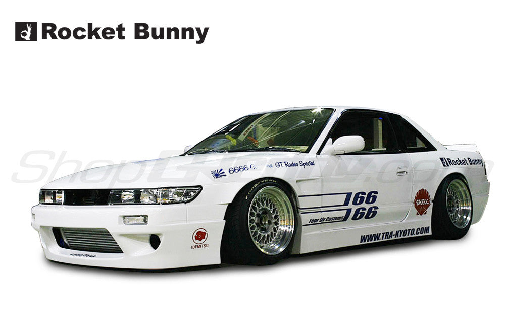 GReddy 89-93 Nissan 240SX/Silvia S13 Rocket Bunny Side Skirts Ver