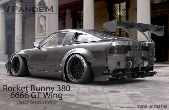 GReddy 89-93 Nissan 240SX Full Rocket Bunny 180/240SX Wide Body Aero Kit w/ Wing
