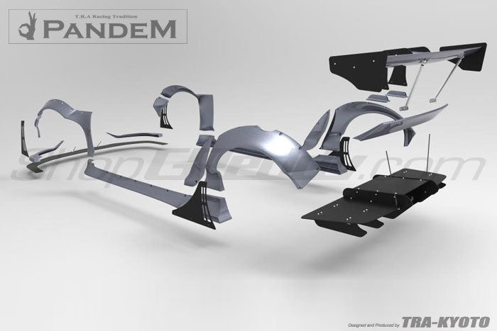 GReddy Pandem 09-10 Mazda RX8 Rocket Bunny Rear Diffuser | Park