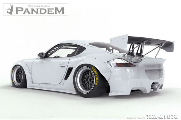 GReddy 05-08 Porsche Cayman (987.1) Rocket Bunny Full Wide-Body Aero Kit w/o Wing