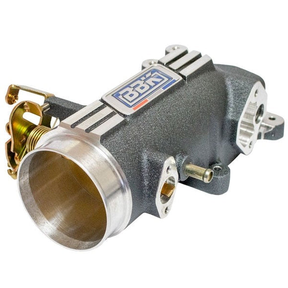BBK 96-04 Mustang 4.6 GT 78mm Throttle Intake BBK Power Plus Series - Charcoal