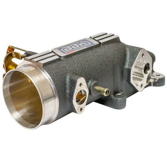BBK 96-04 Mustang 4.6 GT 78mm Throttle Intake BBK Power Plus Series - Charcoal