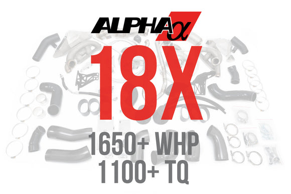Alpha 18x R35 GTR Turbo Kit