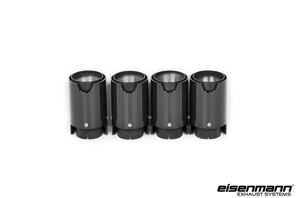 Eisenmann F85 X5M / F86 X6M Performance Exhaust + 4x90mm Carbon Tip Set - Sport