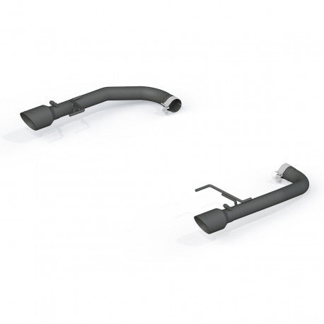 MBRP 2015-2017 Ford Mustang GT 5.0 2-1/2in Axle Back Kit - Black Coated 4in OD Tips Included