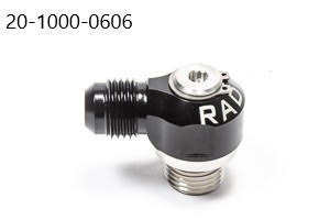 Radium 6AN ORB Swivel Banjo to 6AN Male Fitting