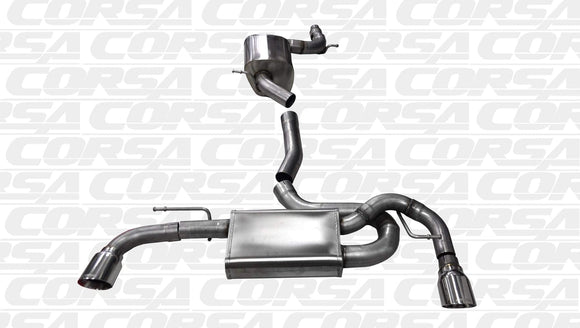 Corsa 10-14 Volkswagen Golf Polished Tip Kit