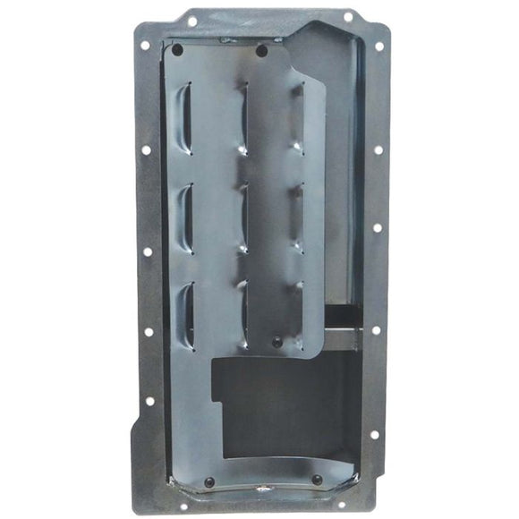 Moroso Dart LS Next Swap (w/Aluminum Spacers) Wet Sump 7qt 6in Baffled Steel Oil Pan