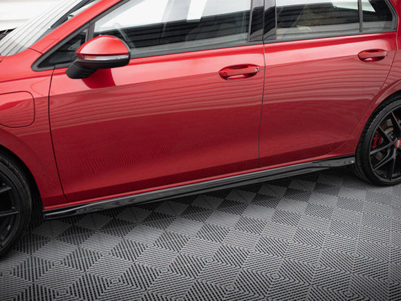 Maxton Design Side Skirts Diffusers V.3 Volkswagen Golf Mk8 GTi / GTi Clubsport / R-Line