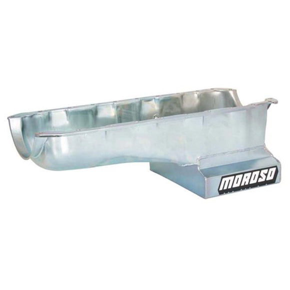Moroso Chevrolet Big Block Mark IV/GM A Body Deep Wet Sump 6qt 8in Steel Oil Pan