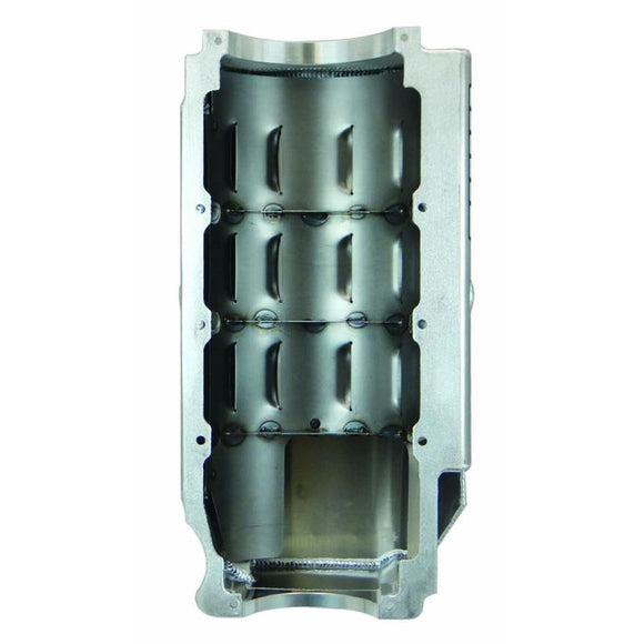 Moroso Chevrolet Big Block Mark IV (w/Double Power Kick Outs) Wet Sump 6-7qt 8in Aluminum Oil Pan