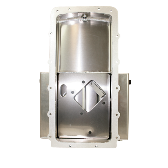 Moroso Ford 5.0 Coyote/Cobra (w/Rear Sump) Road Race Baffled Wet Sump 9.5qt 4.5in Aluminum Oil Pan