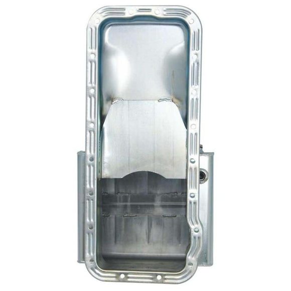 Moroso Ford 352-428 FE (w/Front Sump) Kicked Out Wet Sump 8qt 6in Steel Oil Pan