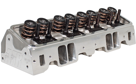 AFR 23 SBC Cylinder Head 210cc Competition Package Heads. standard exhaust. 75cc