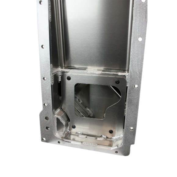 Moroso GM LS Swap (w/Spin-On Oil Filter Adapter) Road Race Baffled Wet Sump 7qt 6in Aluminum Oil Pan