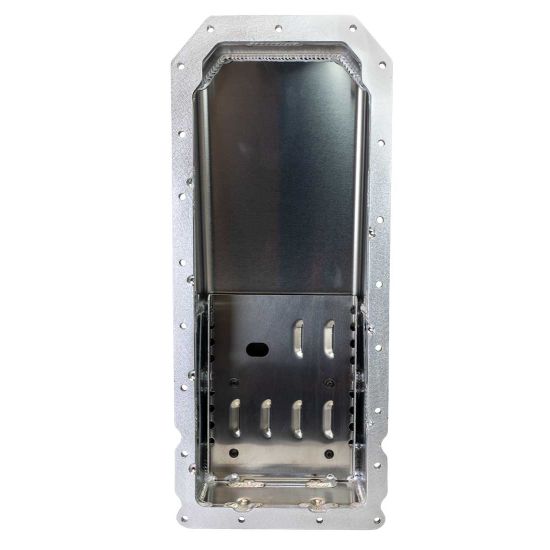 OIL PAN, CHRYSLER, 6.2 GEN III HEMI, HELLCAT, ALUMINUM, EXTERNAL WETSUMP