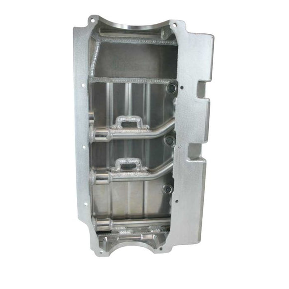 Moroso Small Block Chevy Asphalt Late Model Dry Sump 4.25in (w/3 Pick Ups) Aluminum Oil Pan