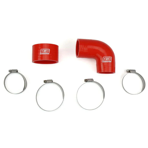 Grimmspeed Top Mount Intercooler Y-Pipe Kit Red For Subaru 04-21 STI 02-07 WRX