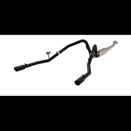 MBRP 11-14 Ford F-150 V6 Ecoboost Black Coated 2.5in Cat-Back Dual Rear Exit Exhaust System