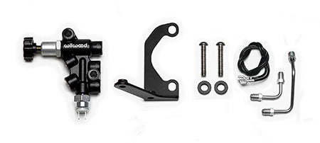 Wilwood Proportioning Valve - Knob Adjust 3/8-24 IF w/Mounting Bracket