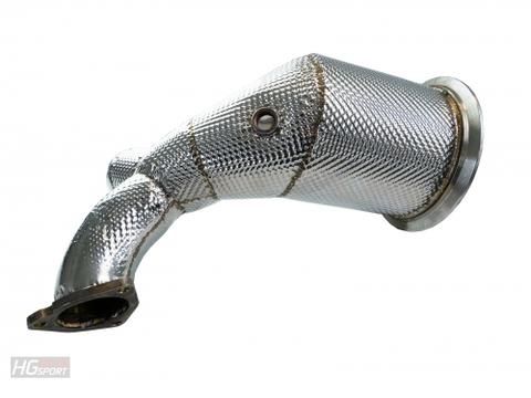 Bull-X Downpipe For Audi S4/S5 (B9)